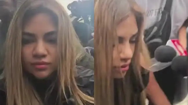La cantante fue a declarar de Depincri de SJL. La cantante fue a declarar de Depincri de SJL.