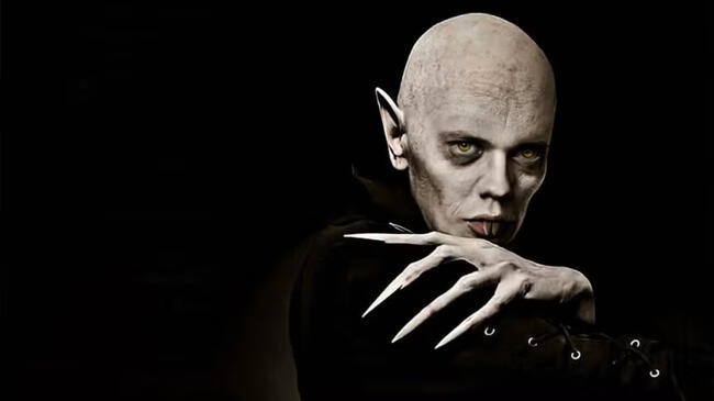 <strong> Bill Skarsgard da vida a 'Nosferatu' en la nueva versión de Robert Eggers</strong>   