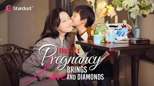 <strong> 'Pregnancy love brings and diamonds' es la nueva serie de moda en internet</strong>   