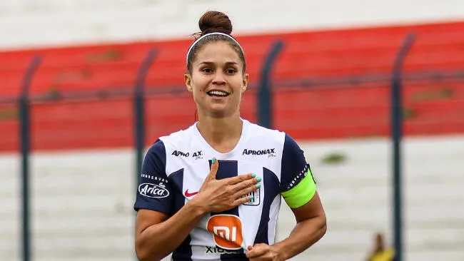Adriana Lúcar anotó un gol en el triunfo ante Municipal el último sábado. Foto: Club Alianza Lima Facebook.   