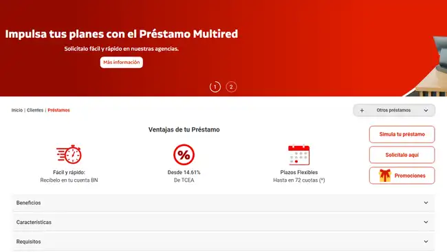 Préstamo del Banco de la Nación   