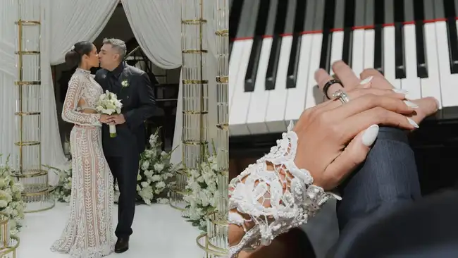 Ricardo Mendoza y Katya Mosqueda tuvieron una ceremomia con 75 invitados. Ricardo Mendoza y Katya Mosqueda tuvieron una ceremomia con 75 invitados.