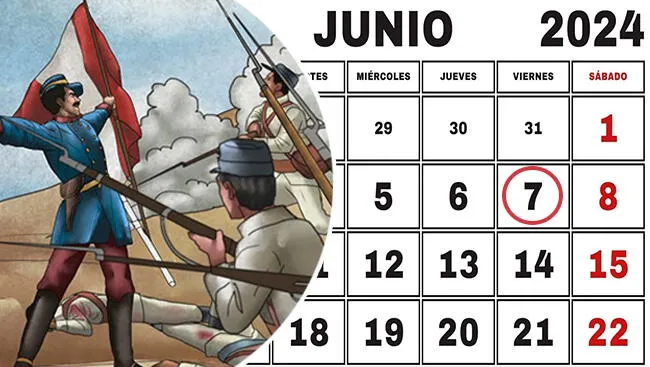Por primera vez, el 7 de junio será feriado oficial en Perú   