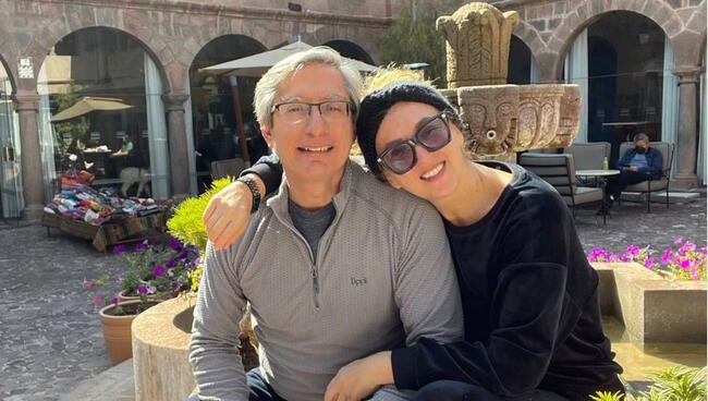 Según Katia Condos, la actriz conoció a Federico Salazar en la casa de otro periodista. Foto: Instagram   