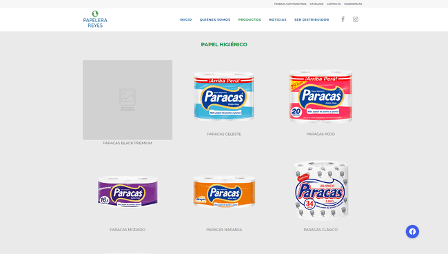 Empresa Papelera Reyes quitó de su página web la imagen del producto Paracas Black Premium.   