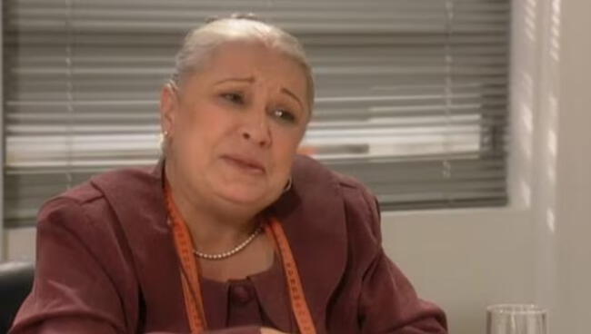 (Dora Cadavid interpretó a la querida 'Inesita' en 'Yo soy Betty, la fea'. Foto: RCN Captura de pantalla)   