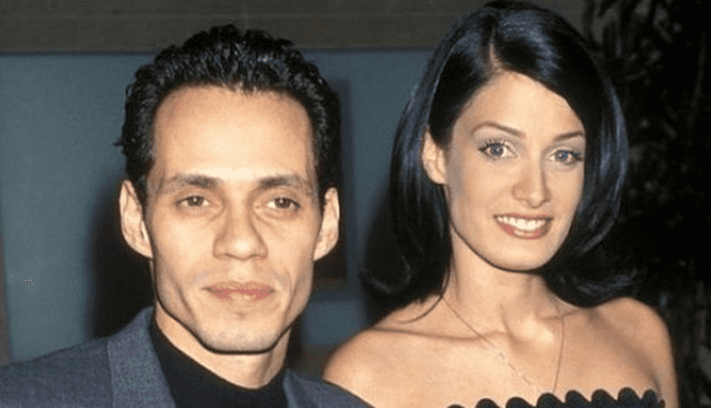  Dayanara Torres y Marc Anthony cuando estaban en una relación.   