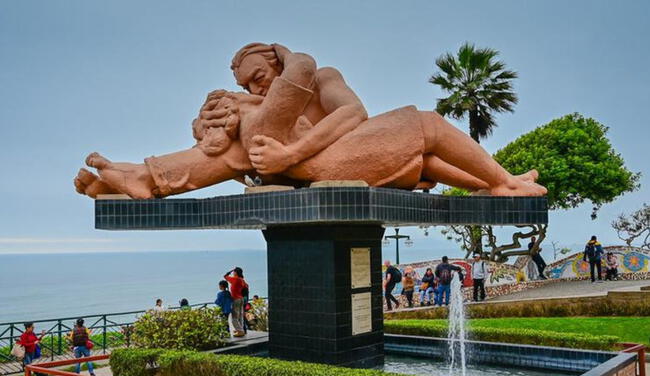  El Parque del Amor fue fundado el 14 de febrero de 1994, en Lima. Foto: Municipalidad de Lima    