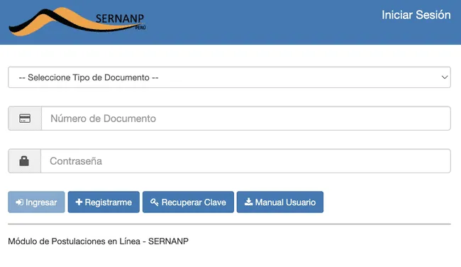 Sernanp abre nueva convocatoria laboral para todos los peruanos. 