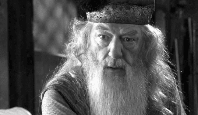 Michael Gambon, actor que interpretó a Dumbledore en 'Harry Potter'. Foto: Warner   