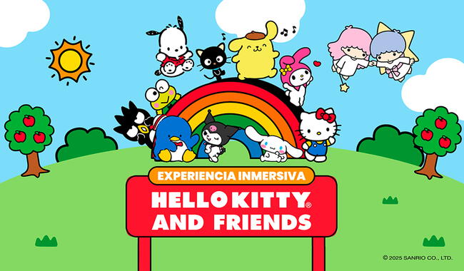 <strong> 'Hello Kitty and Friends – Experiencia Inmersiva' es el nuevo envento para los amantes de la firma Sanrio</strong>   