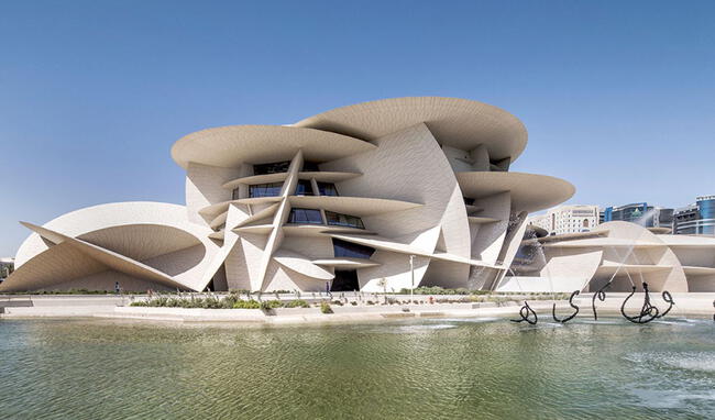 Los turistas podrán trasladarse hacia los diferentes atractivos turísticos más importantes de Doha, la capital de Qatar. Foto: ArchiDaily/Instagram    