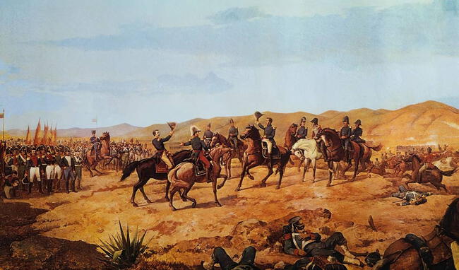  Batalla de Ayacucho. Foto: Martín Tovar y Tovar    