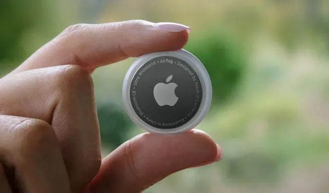 AirTag, dispositivo creado por Apple.   