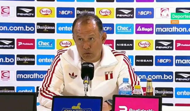 Juan Reynoso, en conferencia de prensa y tras perder ante Bolivia, indicó que no renunciará a su cargo como técnico de la selección peruana.   