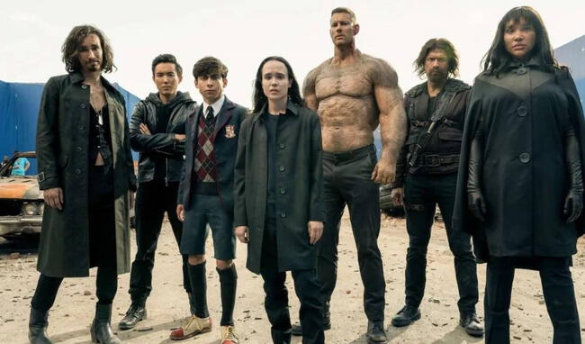 <strong>"The umbrella academy"</strong>   