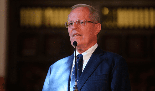 Pedro Pablo Kucyznski fue presidente electo en el año 2016. Renunció a su cargo en marzo del año 2018 tras escándalo destapado por el congresista Moisés Mamani.   