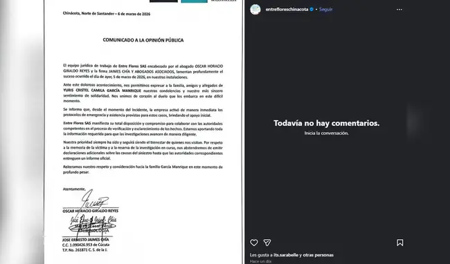 Parque emite comunicado  