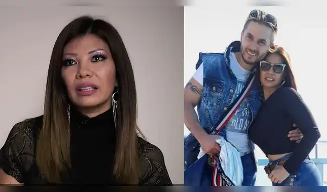 Jenny Kume y su esposo Dimitri celebran sus 8 años de casados y le dice 'viva el colágeno.'  