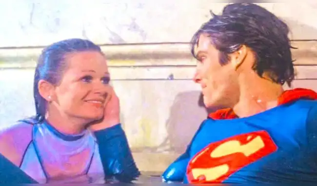 Actriz Valerie Perrine en 'Superman'.   