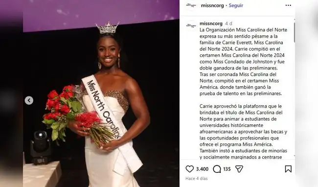 Exreina de belleza muere a los 22 años tras dura batalla contra el cáncer. 