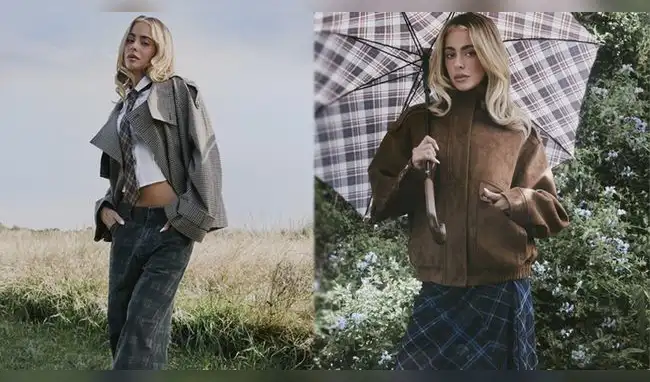 Tini Stoessel luce distintas tendencias para otoño.  