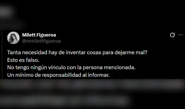 Milett Figueroa responde a rumores de romance con Dante Gebel Milett Figueroa responde a rumores de romance con Dante Gebel