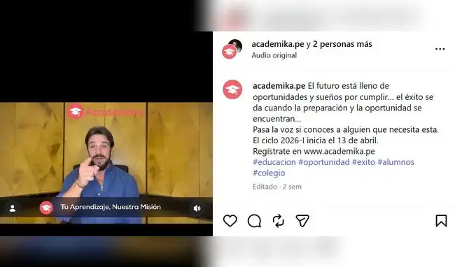 Ismael La Rosa impulsa Academika. 