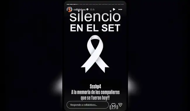 Carmen Villalobos y elenco de telenovela se pronuncian 