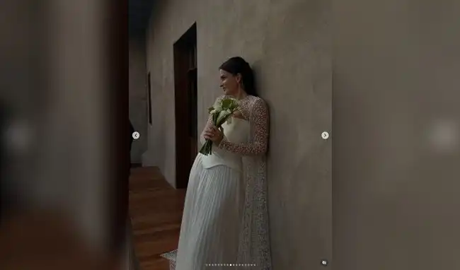 Carolina Braedt se volvió a casar. 