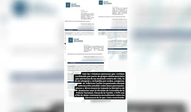 Magaly Medina denuncia amenazas en su contra  