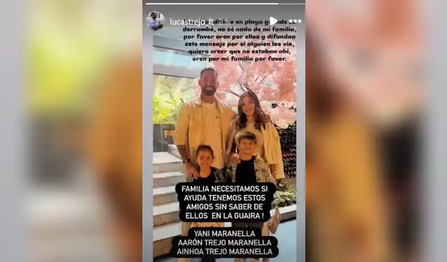 Periodista busca familia Venezuela  
