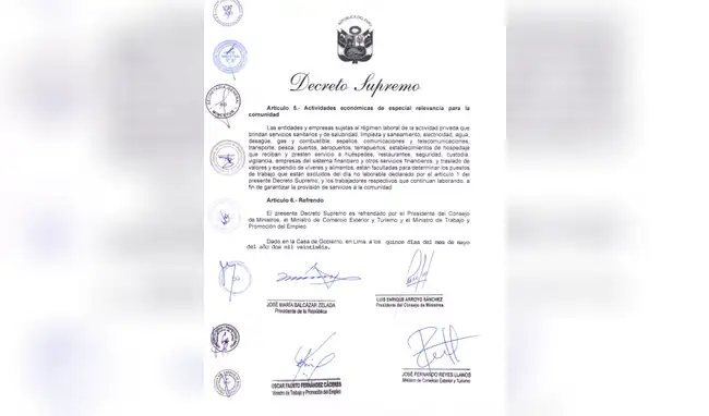 Decreto Supremo  