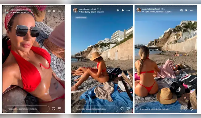 Pamela López luce sensual bikini y presume su figura en redes Pamela López luce sensual bikini y presume su figura en redes