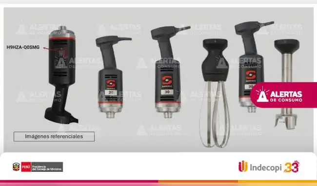 Indecopi lanza alerta por estas licuadoras  