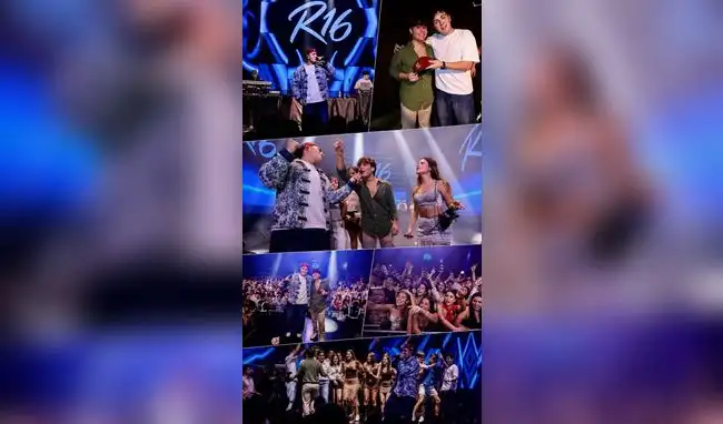 El cantante Justin Quiles entre otros artistas se presentaron en el cumpleaños del menor.  