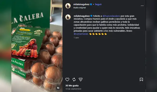 La periodista Milagros Leiva eliminó la opción de comentarios en sus fotos La periodista Milagros Leiva eliminó la opción de comentarios en sus fotos