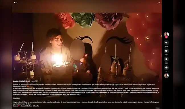 Angie Jibaja envía mensaje tras cumpleaños de su hija Angie Jibaja envía mensaje tras cumpleaños de su hija