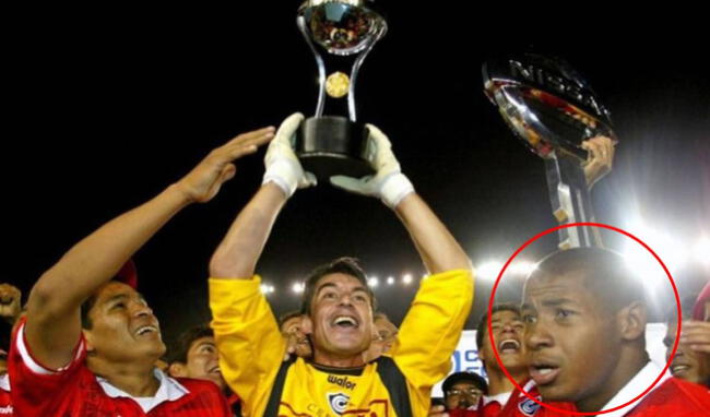 Juan Carlos La Rosa jugó en Cienciano y fue campeón de la Copa Sudamericana 2003.   