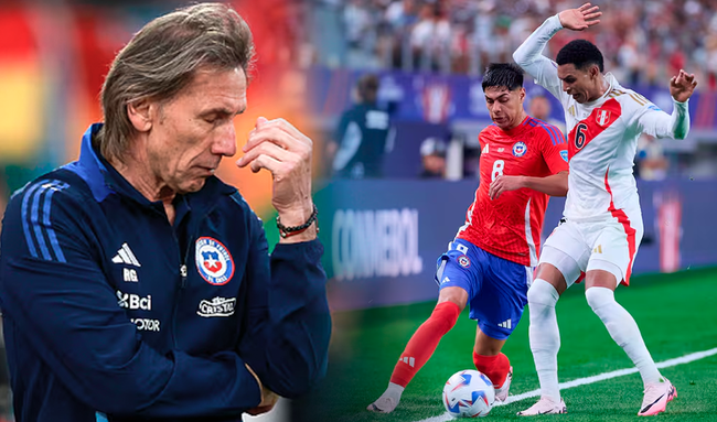 Ricardo Gareca: partido entre Perú vs. Chile será clave para su continuidad.   