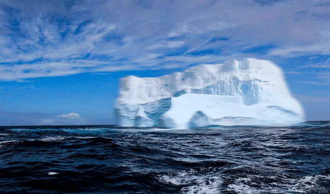 El iceberg más grande del mundo se fractura   