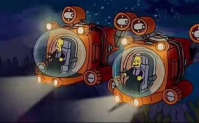 Los Simpson predijeron la pérdida del submarino y revelan lo que sucederá.   