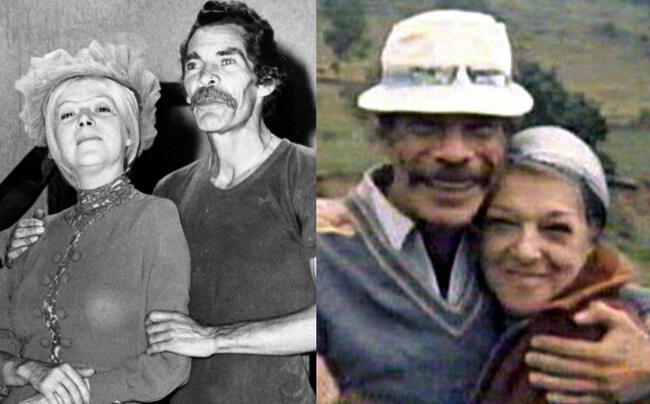 Angelines Fernández y Don Ramón, amigos de toda la vida.   