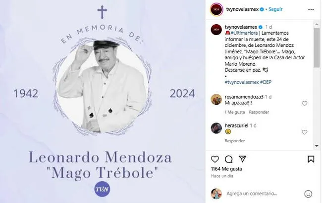 Muerte mago trébole   