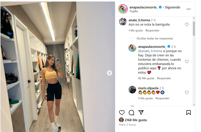 Ana Paula sobre embarazo con Paolo Guerrero   