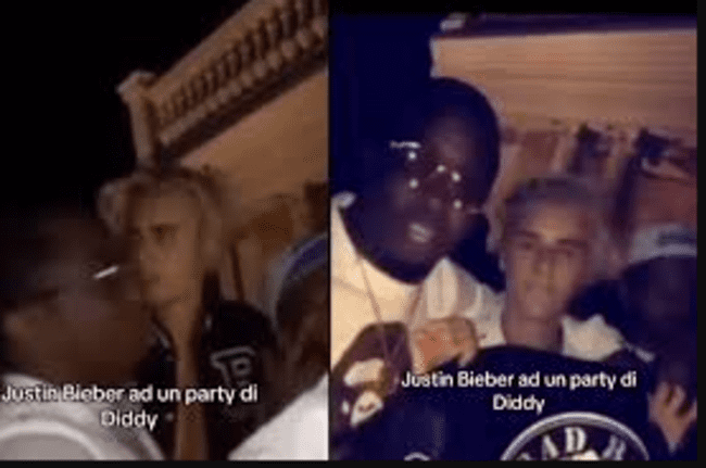 Justin Bieber y Sean Diddy Combs   