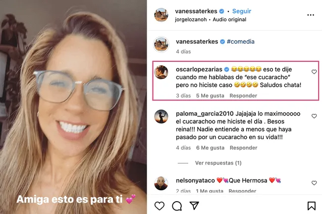 Vanessa Terkes publicó un controversial video en Instagram.   