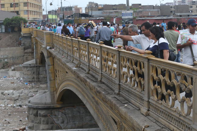  El puente Balta fue construido en el gobierno del presidente José Balta.    