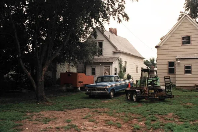 Casa de donde vivió Fawn Cox y su familia.   