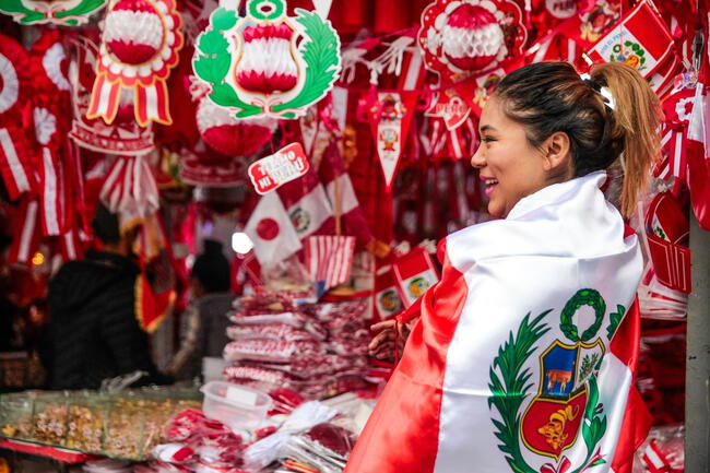 Fiestas Patrias en Perú. | Difusión.  